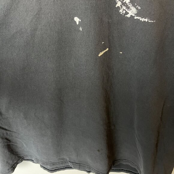 Distressed US Marines T Shirt Vintage Y2K Adult Gray Extra Large XL Graphic Tee - Picture 8 of 16